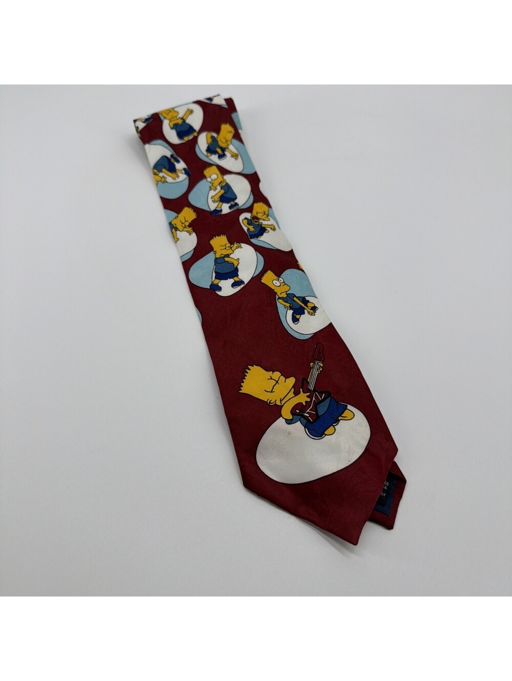 '90s FOX ~The Simpsons~ Bartholomew J. Simpson "El Barto" (NECKTIE) Bart Guitar
